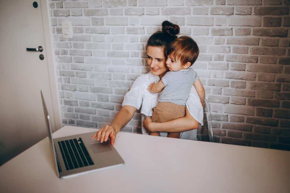 teletravail avec un enfant